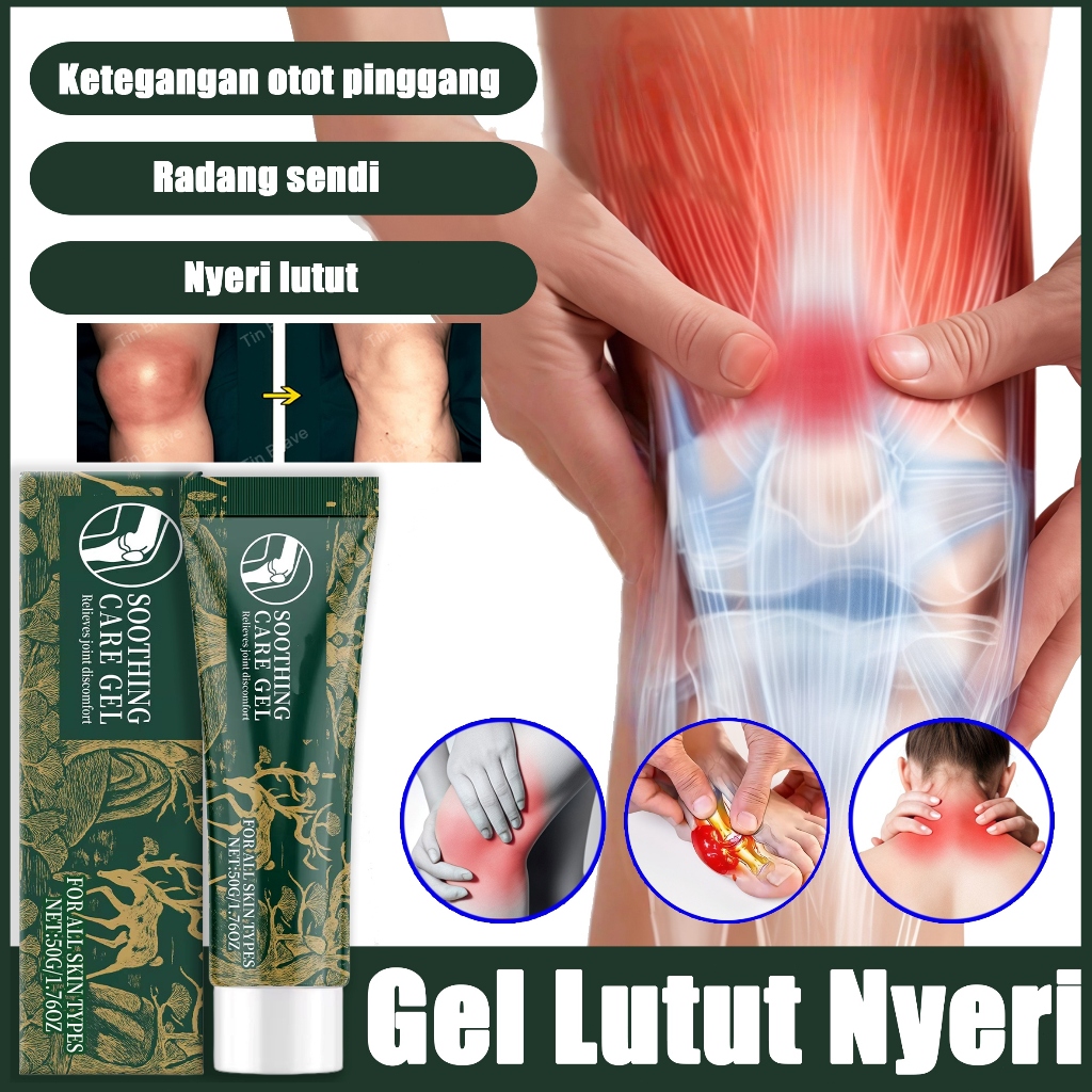 obat sakit lutut  obat nyeri sendi lutut kaki soothing care gel lutut nyeri salep lumbar original 10