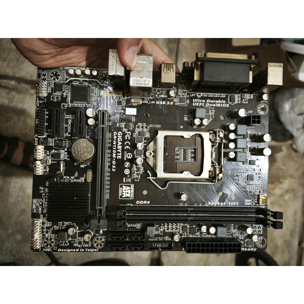 Motherboard Gigabyte H110M RUSAK