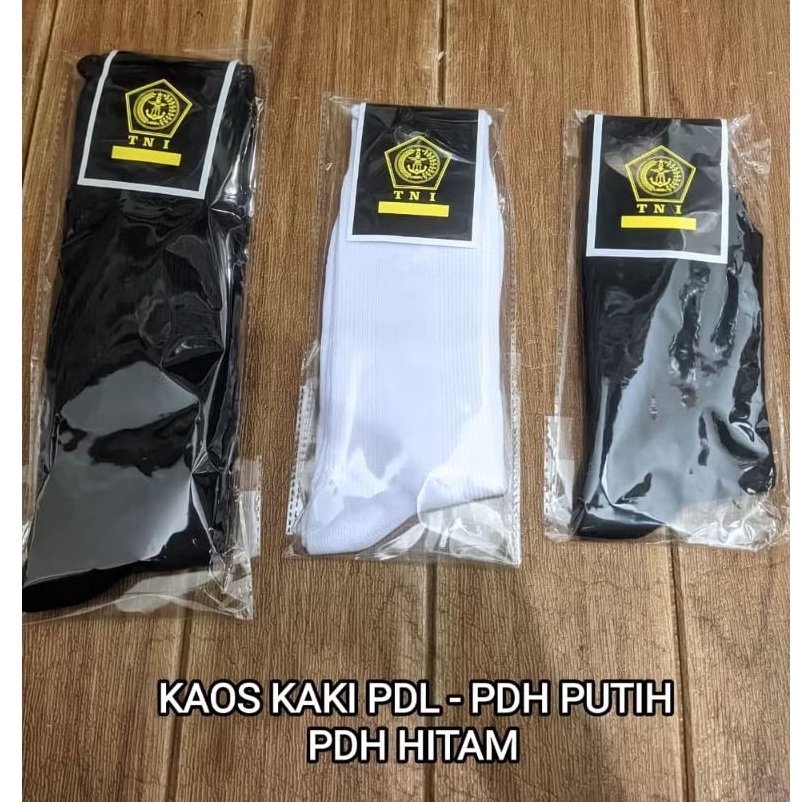 Kaos Kaki Jatah TNI-AD Sepatu PDL, PDH dan Olahraga.