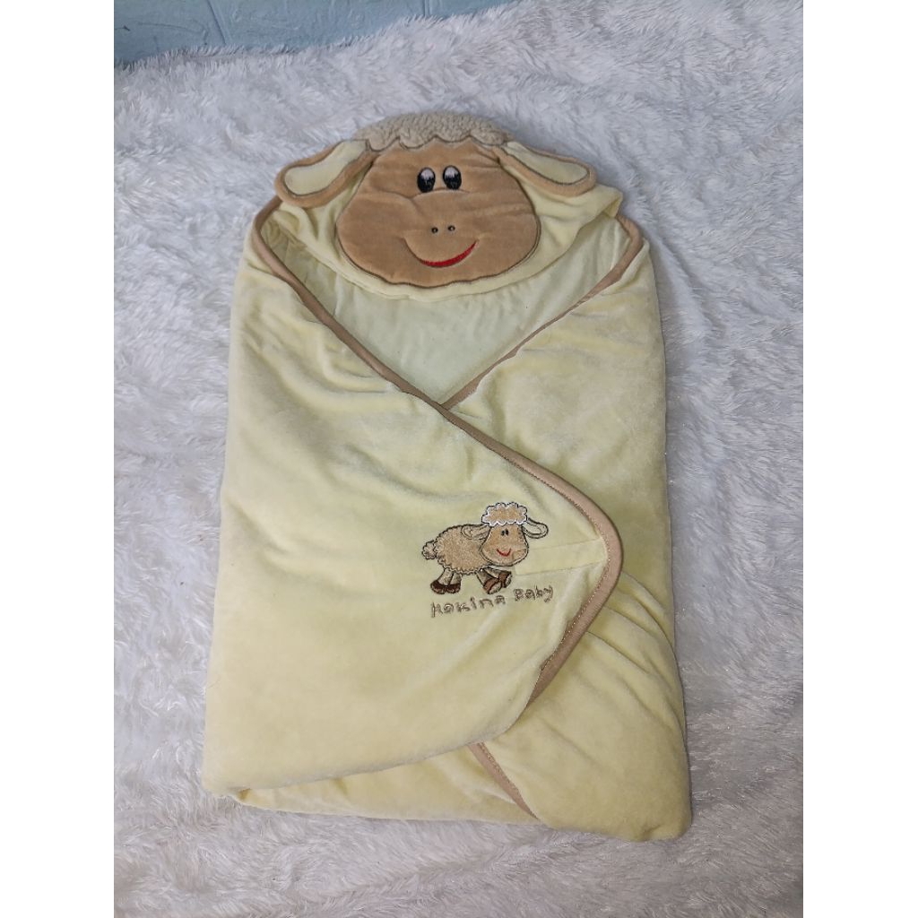 Preloved selimut blanket hokina baby