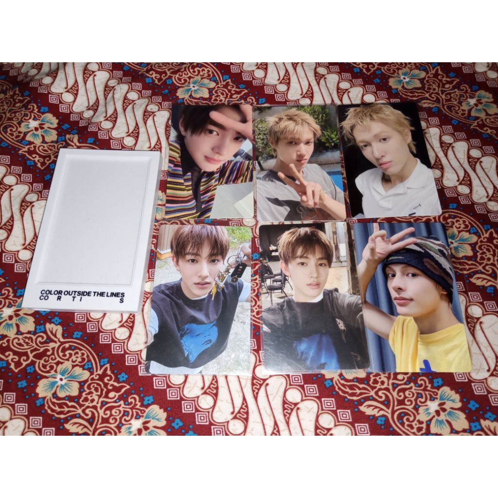 photocard pc pob benefit cortis james keonho martin seonghyeon scene weverse versi global wvg vynil 