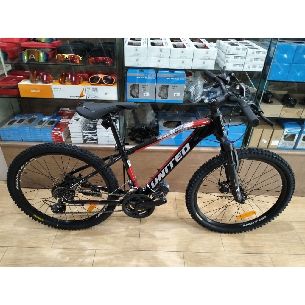 Sepeda MTB United Stavros 24 Inch Alloy 21 Speed Shimano