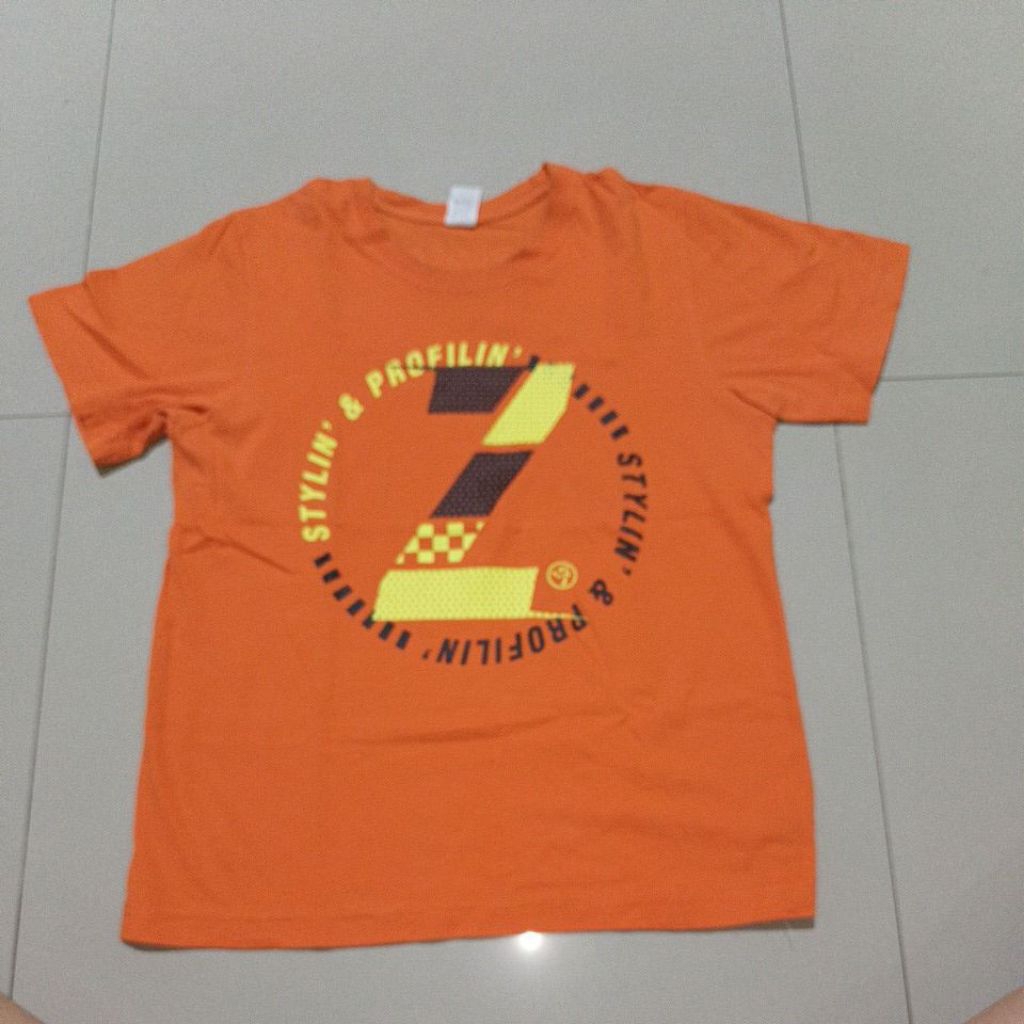 Preloved Kaos Zumba Wear ZW Original