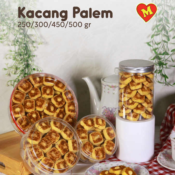 Kue Kering Kacang Palem Merry Cookies-Multi Prima Rasa 250/300/450/500gr