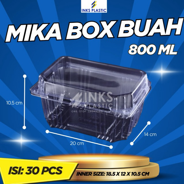 MIKA BOX MB 800 MIKA BOX BUAH SAYUR SALAD