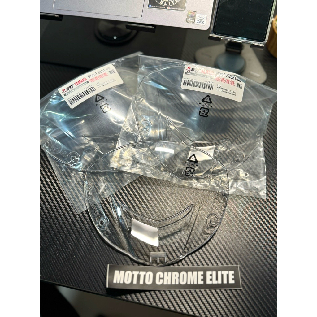 100% ORIGINAL BARU YAMAHA VISOR BENING FIZR 125ZR 125Z JUPITER Z Z1 VEGA ZR SATRIA HIU MIO SATRIA LU