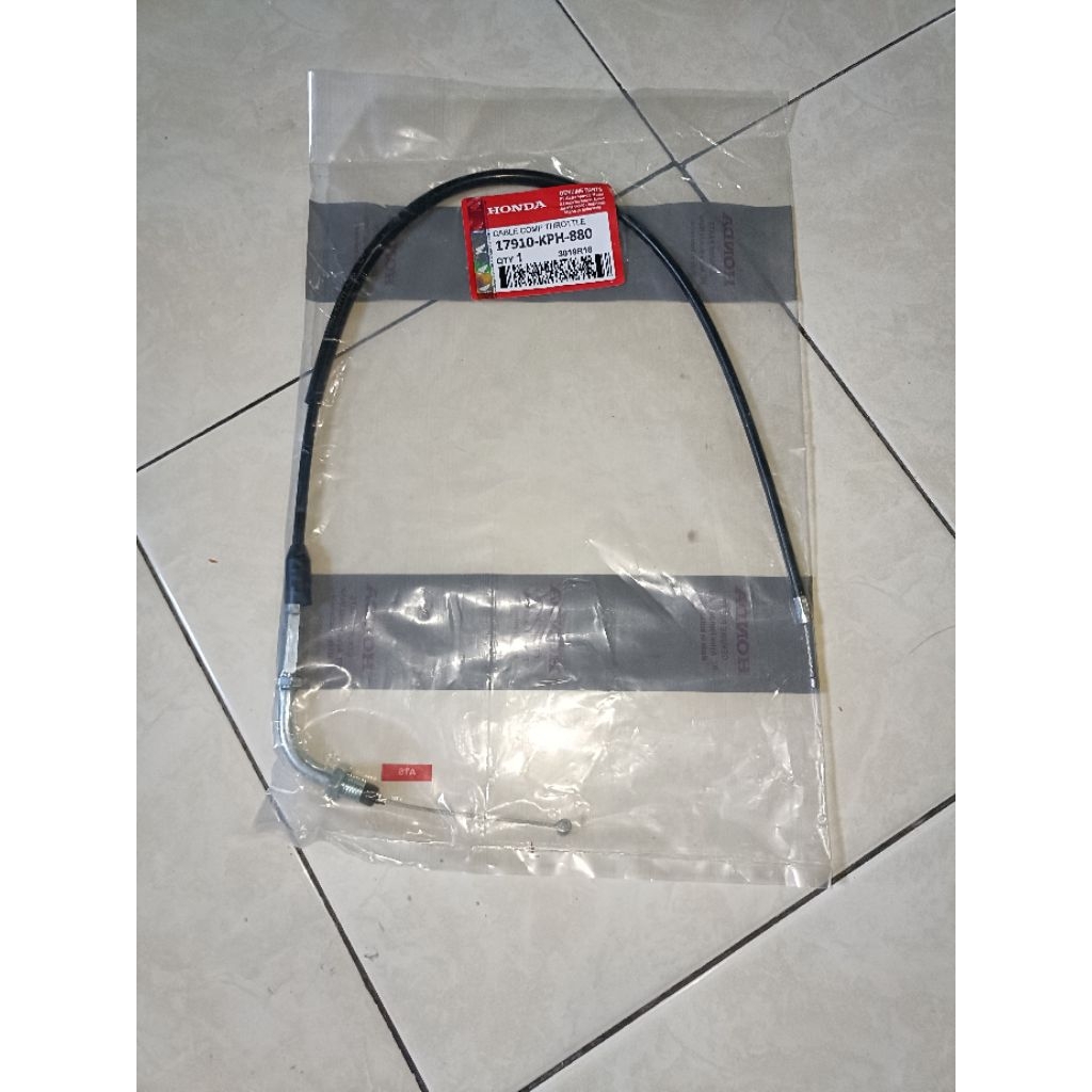 kabel gas karisma Supra x 125 original ahm