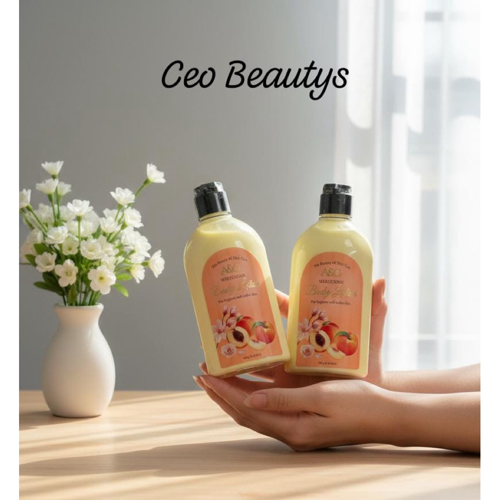 A&G BODY LOTION PEACH ORI