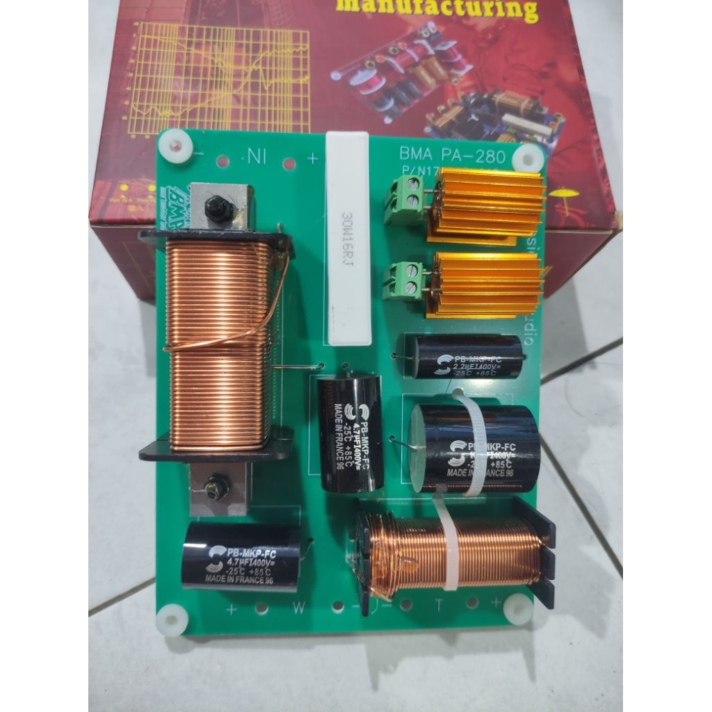 Kit Crossover Pasif BMA PA-280 Cross Pasif BMA PA 280 Low High 2 Way 1000 Watt Original