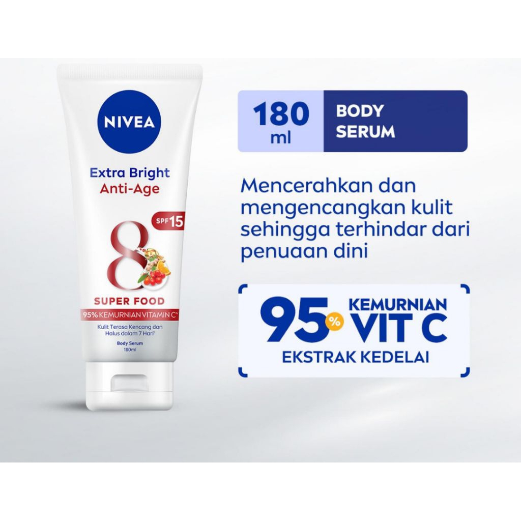 [Reject] NIVEA Body Serum Anti AgingGlow SPF 15 180ml