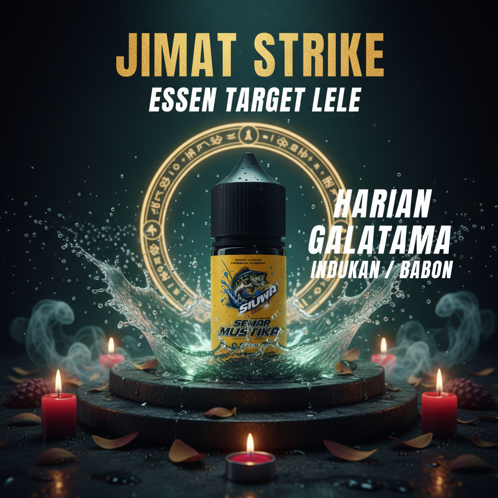 Essen Lele Galatama & Harian Umpan Pancing Gacor Jimat Strike - Siuwa Strike Semar Mustika