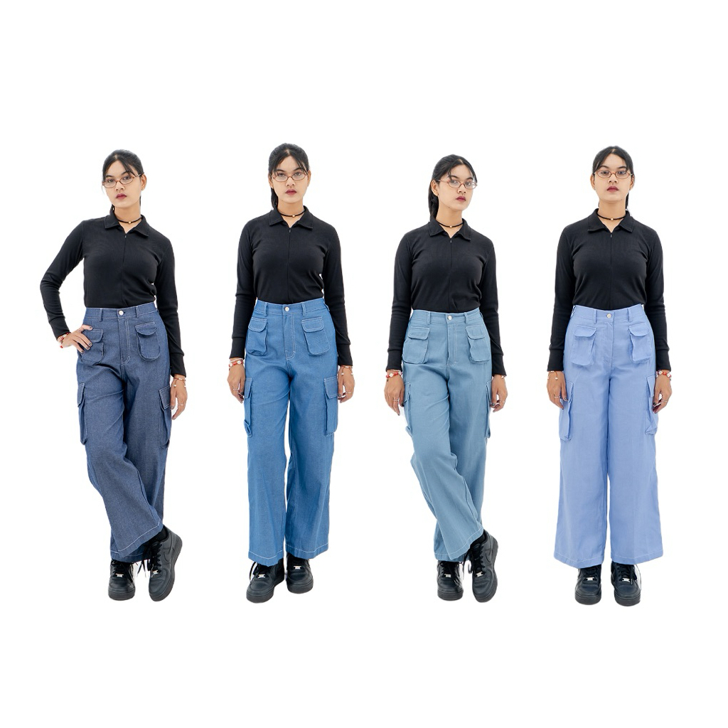 HL Cargo Pocket Jeans- Cargo Soft Jeans (H Series)