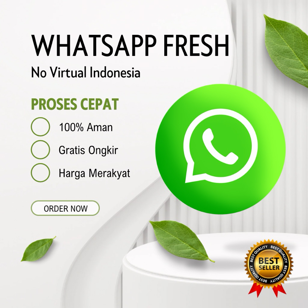No Virtual WhatsApp Fresh Premium