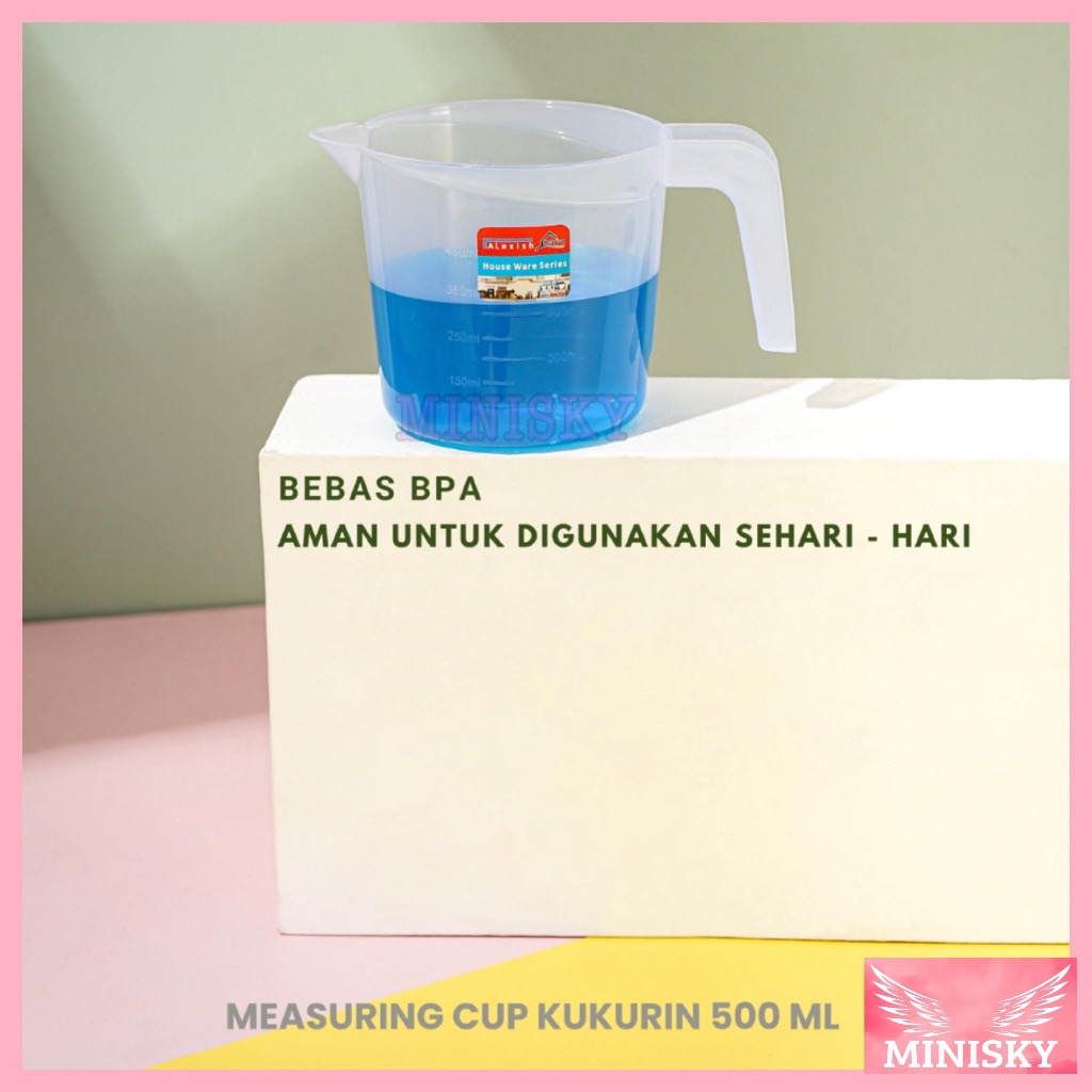 GELAS TAKAR TEKO TAKAR AIR 500 ML ALEXISH / Gelas Takar