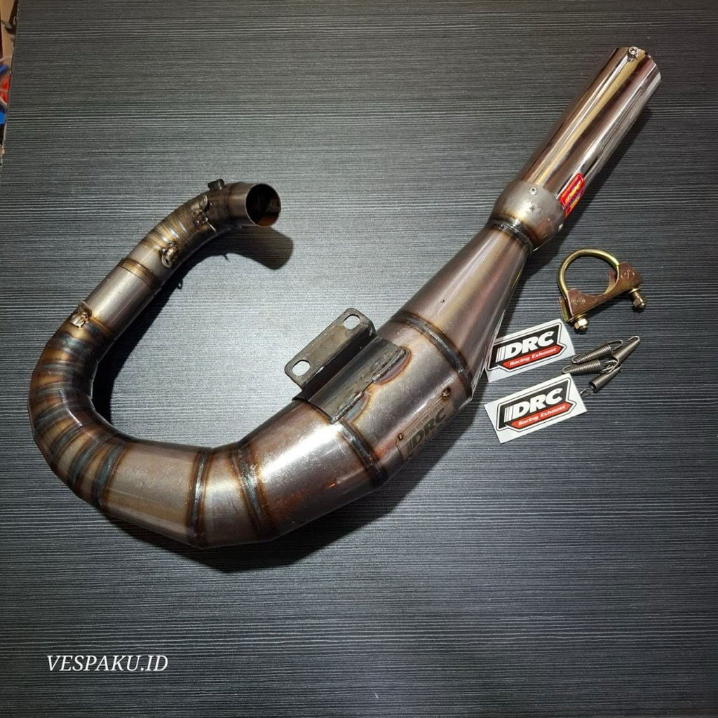 KNALPOT RACING KIRI DRC VICTORY JL PLAT