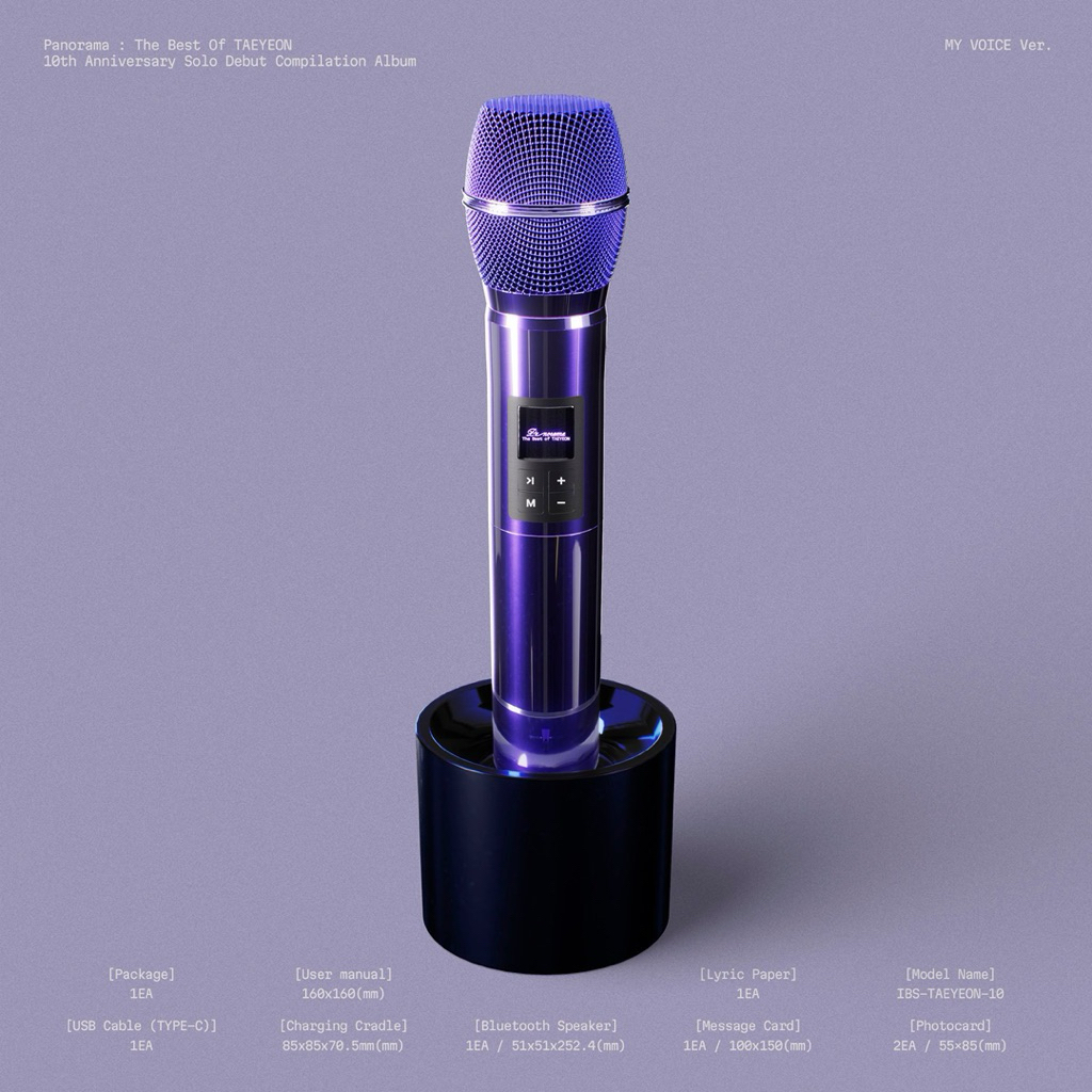 (BACA DESKRIPSI) PO TAEYEON — Panorama The Best Of Taeyeon (My Voice) Official Sharing