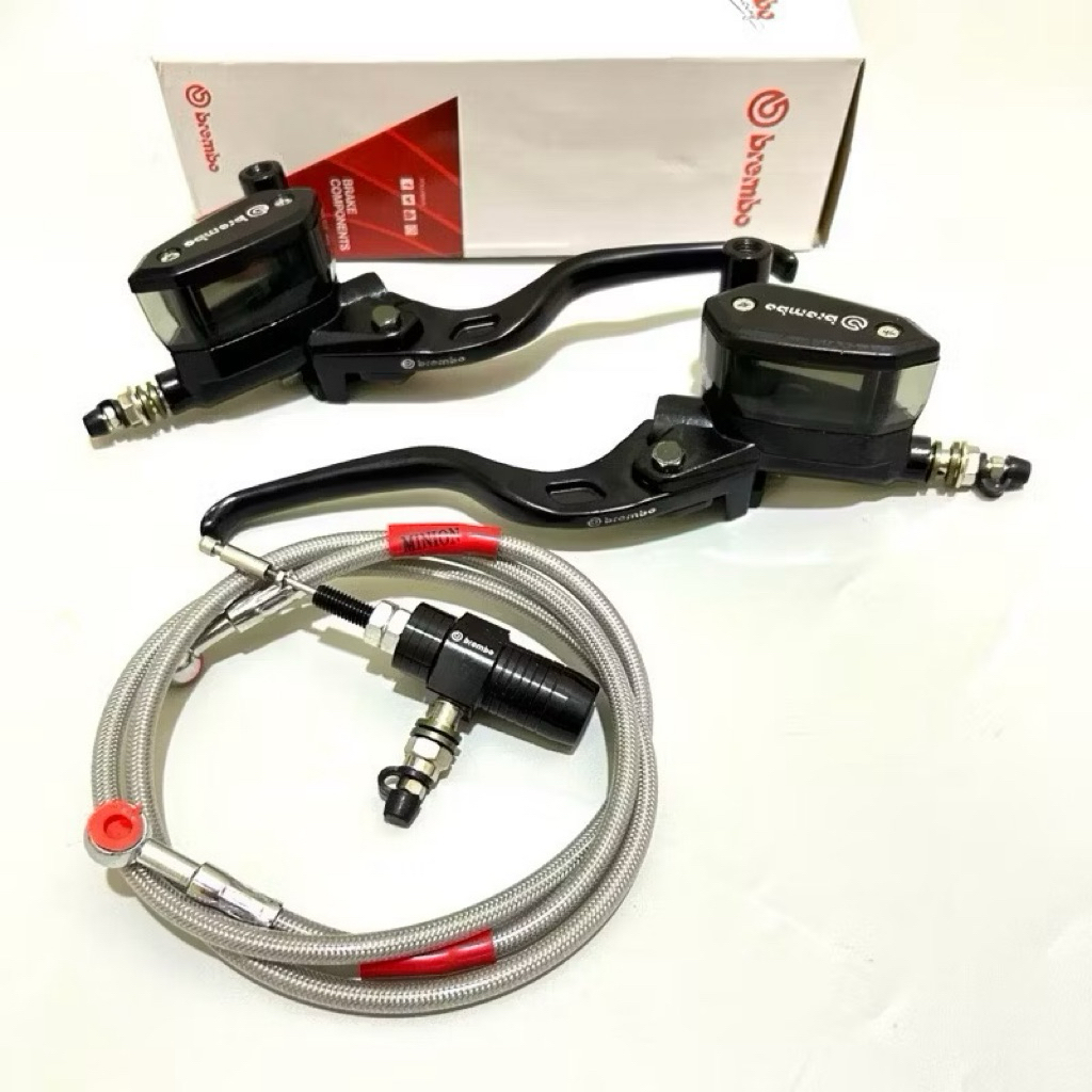 Master Rem Kopling Hidrolik Model RCB Satu Set Stut Selang PNP Fu Vixion Ninja Klx Crf Rx King Dll