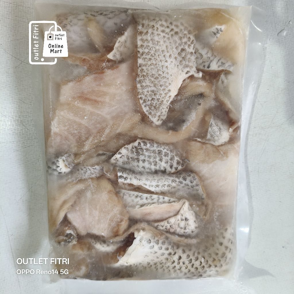 [500gr] Tetelan Ikan Kakap | Merah - Putih