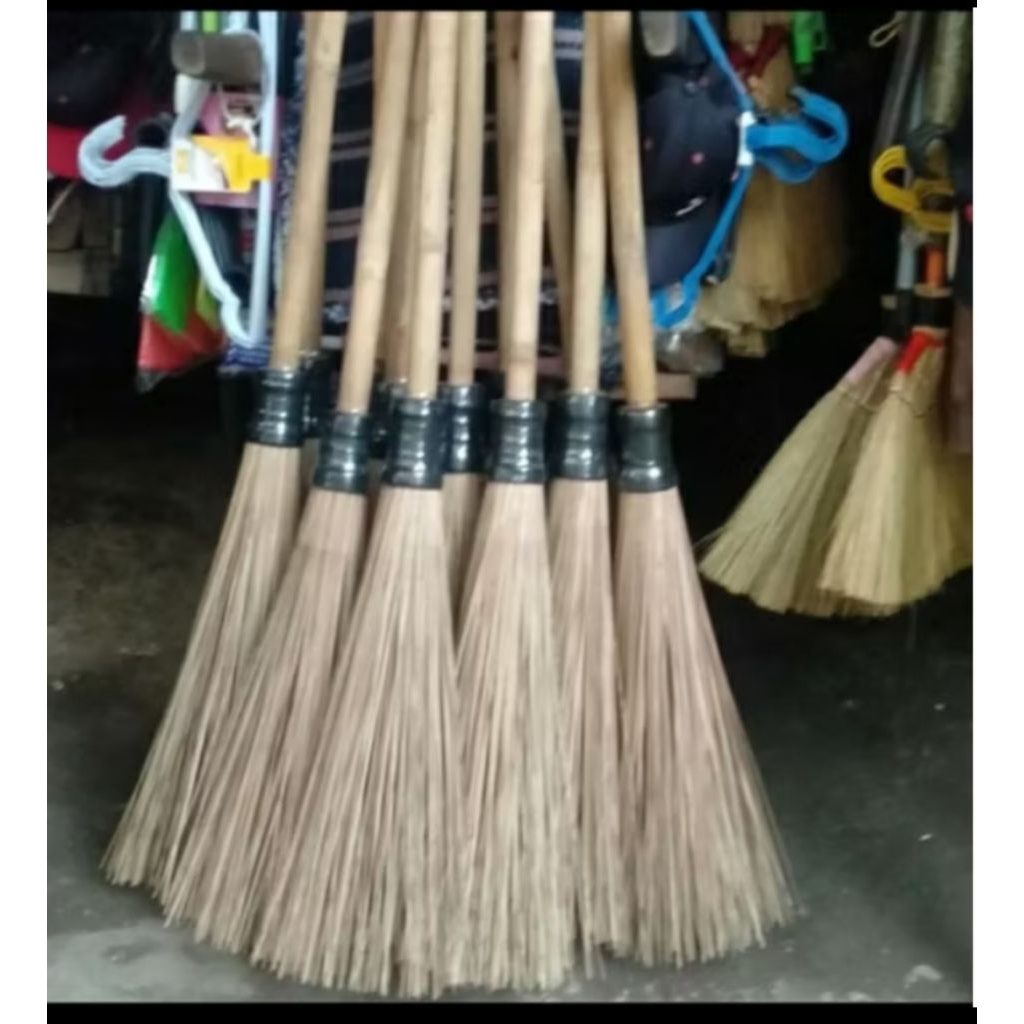 Sapu Lidi Taman Tangkai Gagang - PM