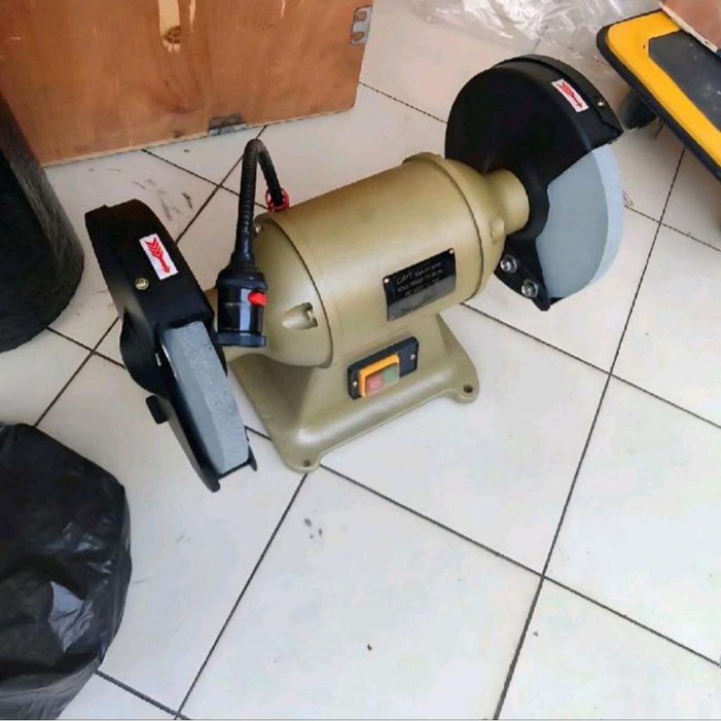 mesin gerinda duduk 10 inch OPT bench grinder