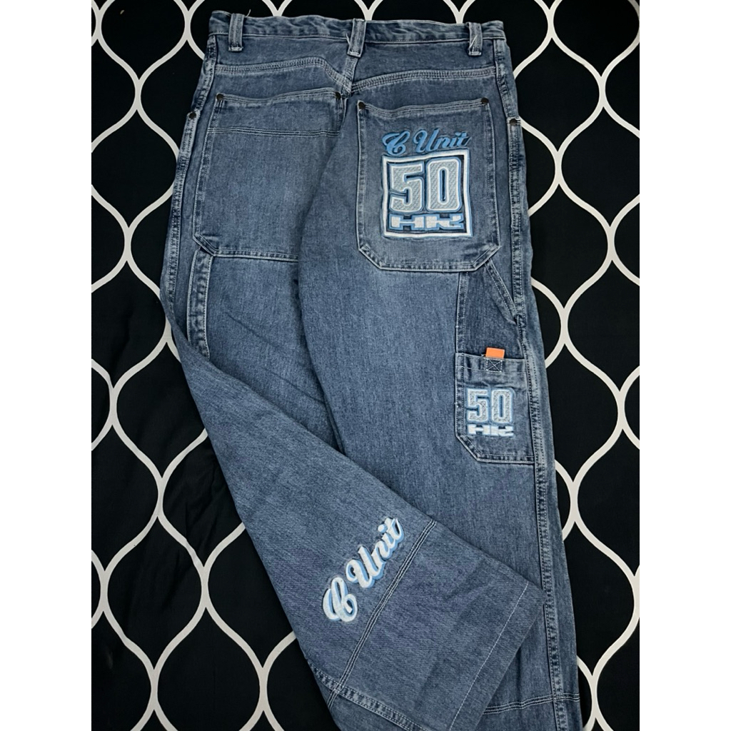 baggy jeans y2k 50cent | fubu | karlkani | tribal gear | jnco | rocawear | seanjohn | freaky massive