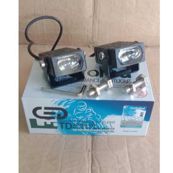 Lampu Laser Tembak Sorot Grill Mobil Motor Slim Mini Laser Gun Kotak