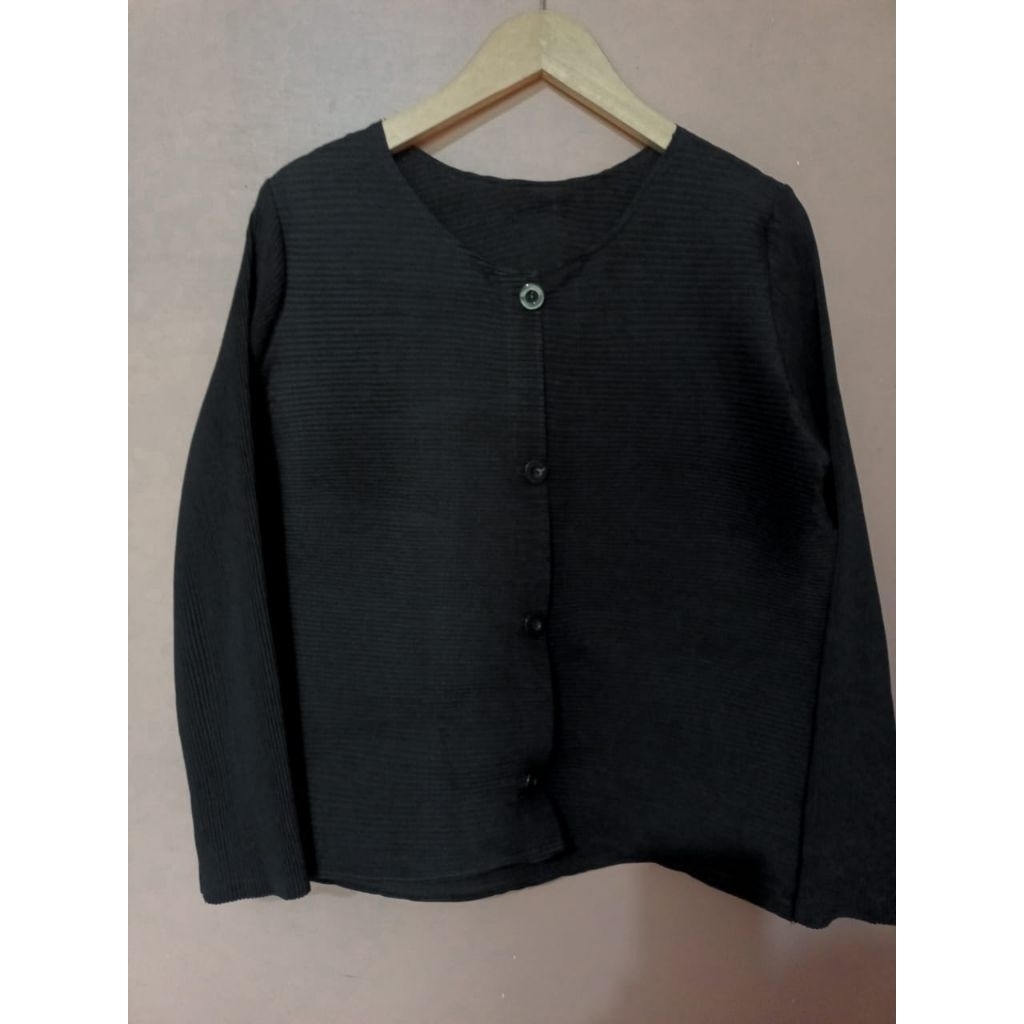 Preloved Pleated Top Blouse