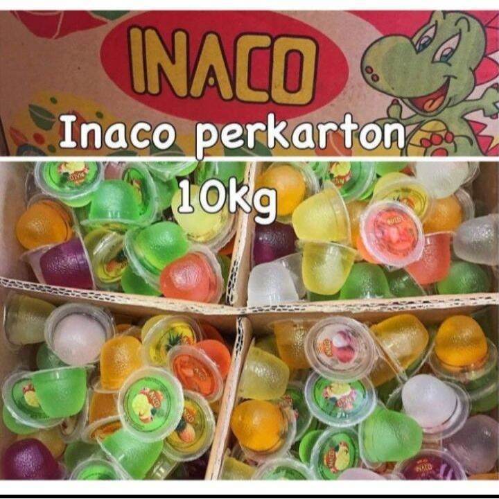 Inaco Jelly 1 Dus Isi 10 Kg 1 Kartonan/DUS EXP 2027 LANGSUNG KIRIM