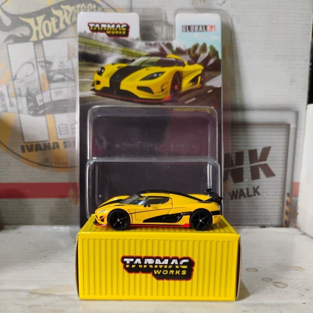 Tarmac Koenigsegg Agera RS Kuning Loose Mulus