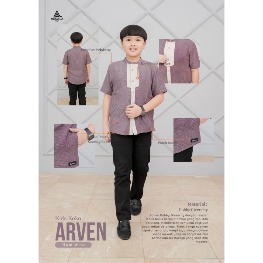 ARVEN KIDS PLUM WINE