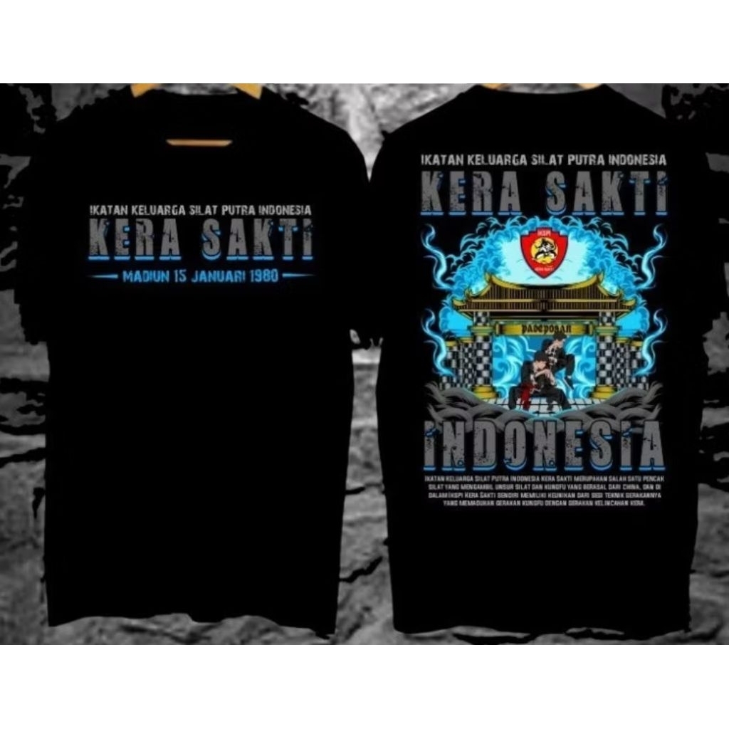 Kaos Ikatan Keluarga Silat Putra Indonesia Kera Sakti Madiun 15 Januari 1980