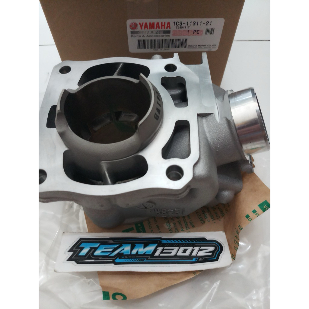 Cylinder Blok Block Seher Boring Yz 125 Yz125 Original Yamaha Made in Japan 1C3-11311-21