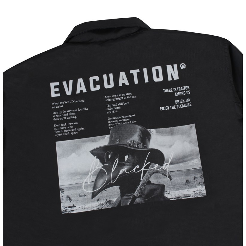 Dobujack Coach Jacket Evacuation Black