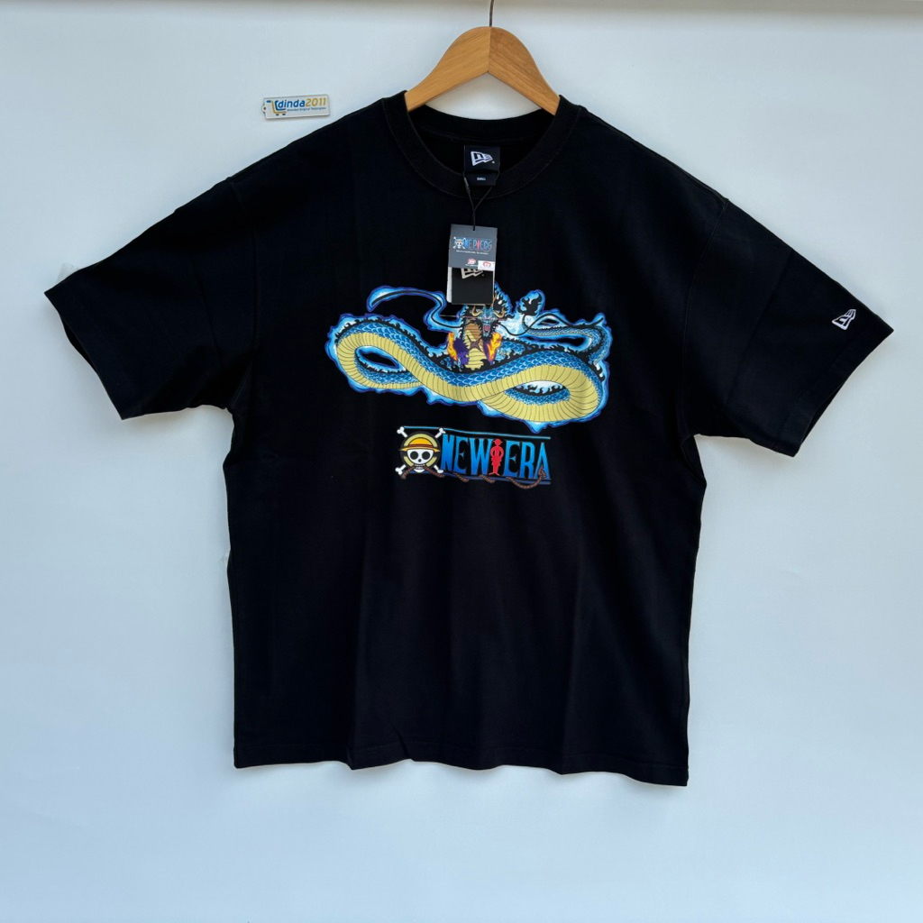 Kaos NEW ERA OVERSIZED KAIDO DRAGON ONE PIECE GEAR 5 SHORT SLEEVE TEE ORIGINAL