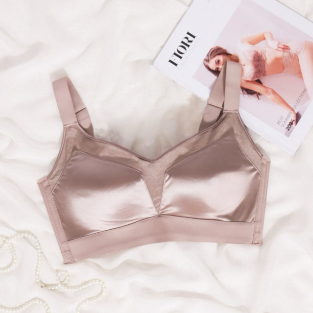 Mirella Seamless Bra by Fiori // Bra seamless // Full cup bra // Soft bra // Bra Fiori tipis tanpa b