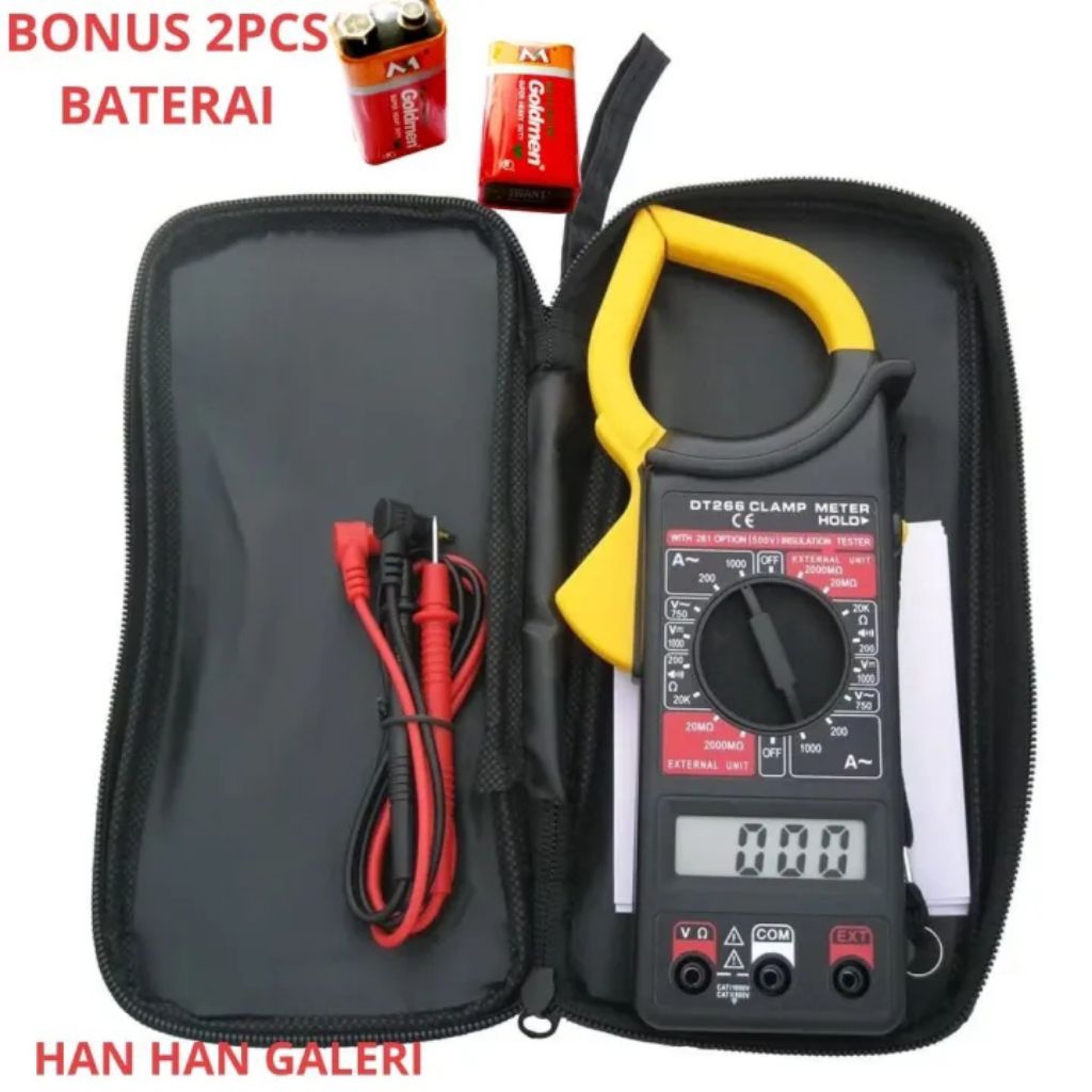 Multimeter Digital Clamp Meter - Tang Ampere Digital Multimeter Digital Clamp Meter