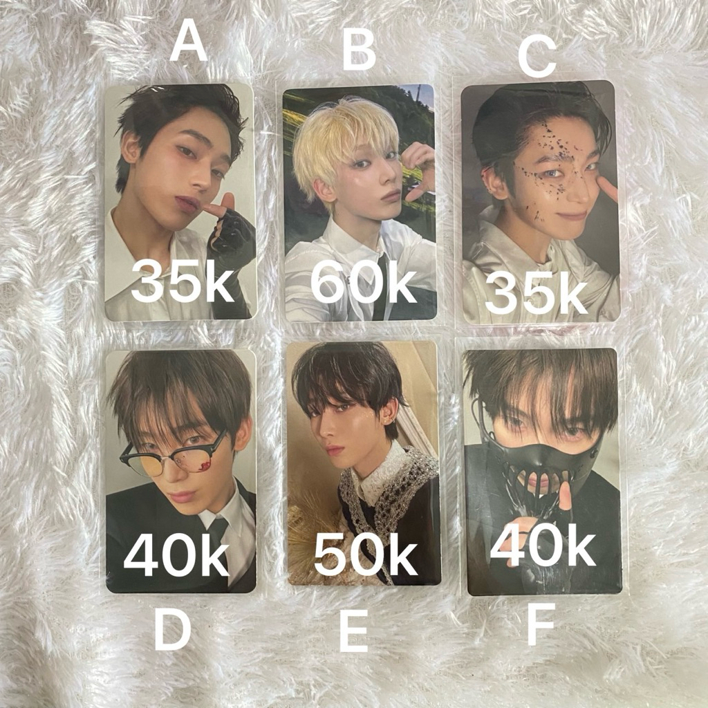 PHOTOCARD OFFICIAL SUNOO ENHYPEN