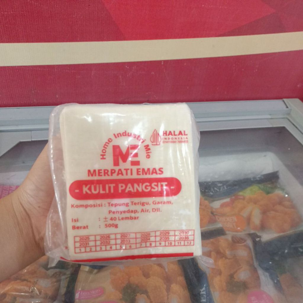 Kulit Pangsit/Dimsum Petak