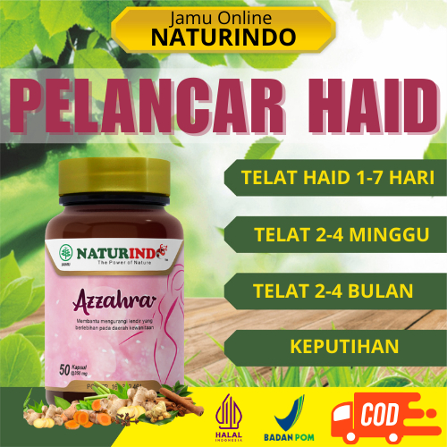 Jamu Pelancar Haid Telat Haid Datang Bulan Azahra Pelancaran Menstruasi Tidak Teratur Haid Keputihan