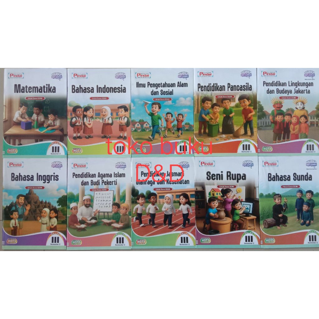 LKS Pindai SD MI kelas 3 semester 2 CV Arya duta