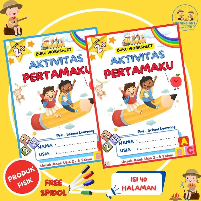 BUKU STIMULASI ANAK - BUKU CODING ANAK