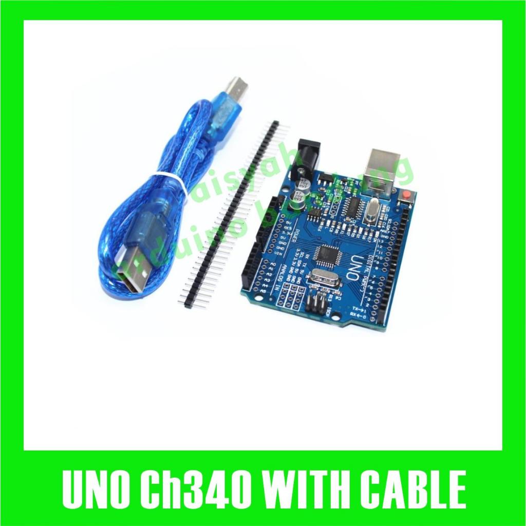 Uno R3 Atmega328p Smd CH340 CH340G Atmega328p-pu with kabel data