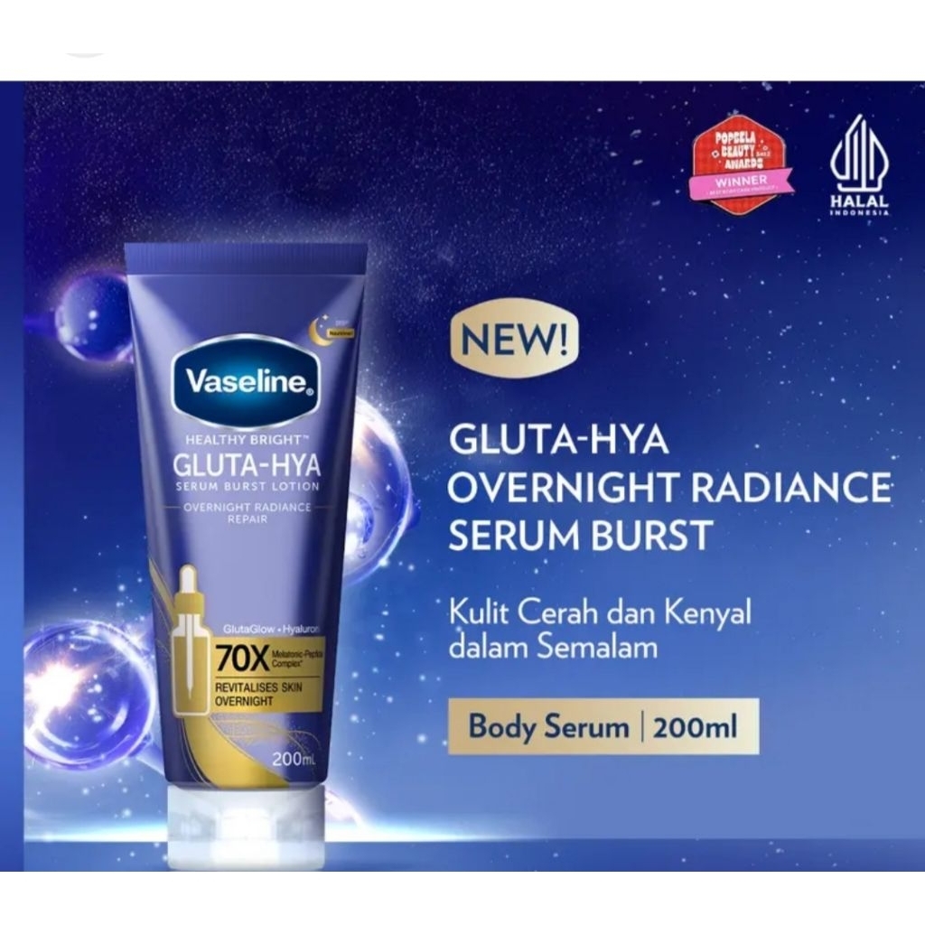 Vaseline. Gluta overnight 200ml