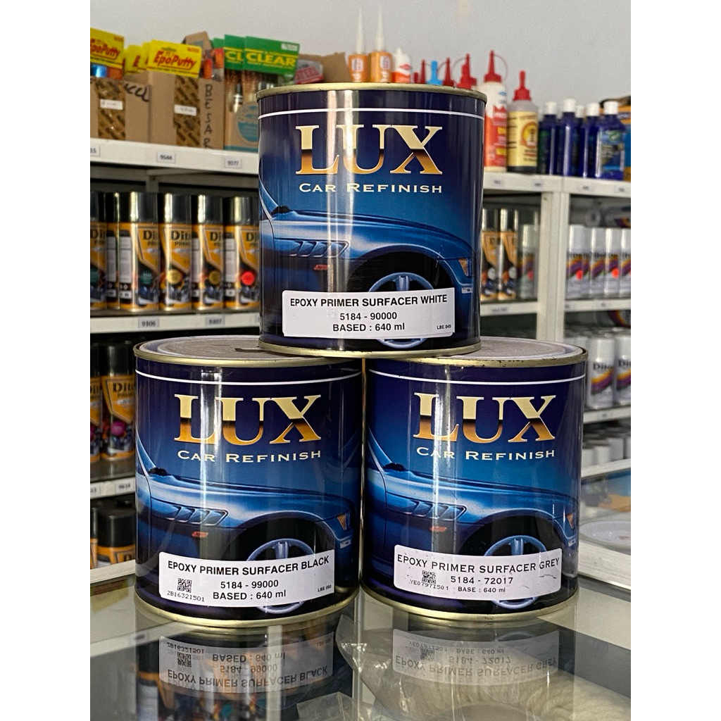 Lux Epoxy Primer surfacer 1 KG Set / Epoxy Mobil Motor