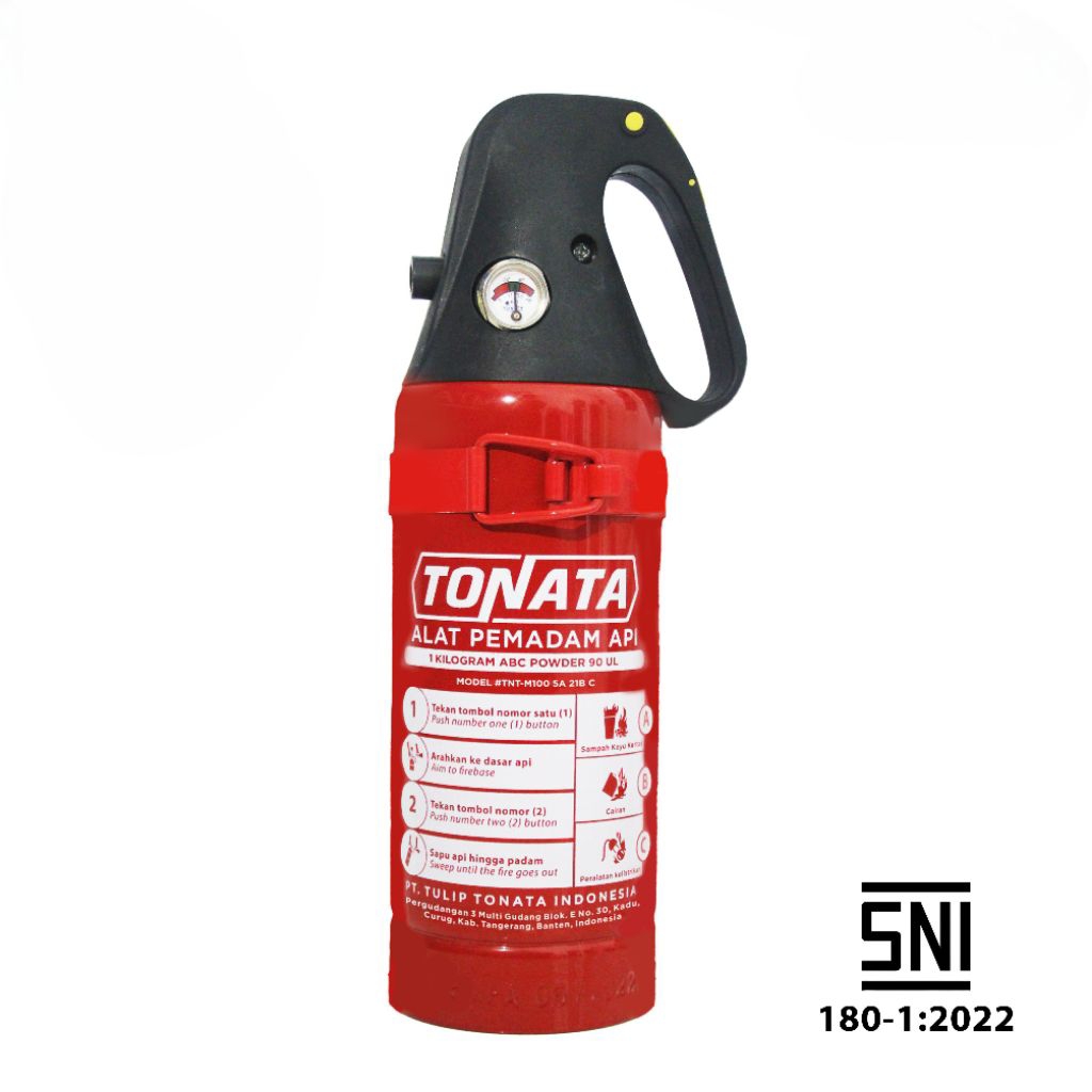 Apar 1 Kg ABC Dry Powder Tonata - Apar Pemadam Api 1 Kg