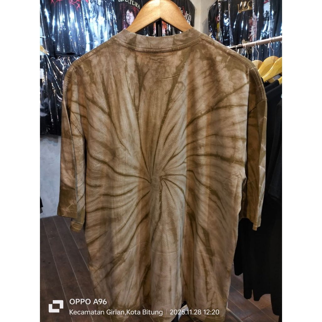 Kaos Metallica/Pull & Bear /Tie dye/Oversize