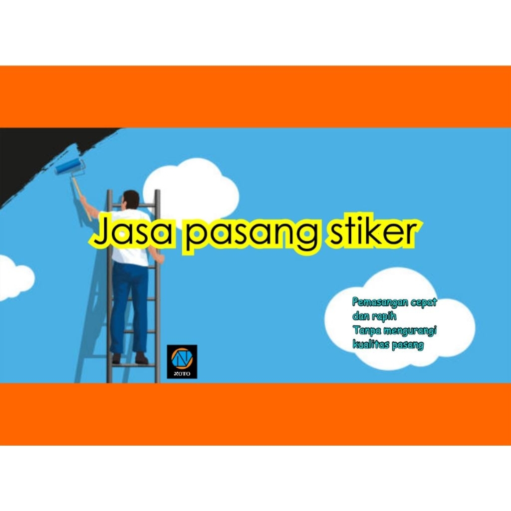 Jasa pasang stiker, wallpaper se-jabodetabek