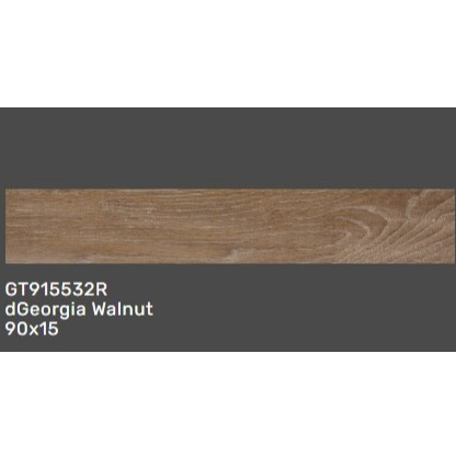 Granit Roman GT915532R dGeorgia Walnut Granit Lantai / List / Granit Moif Kayu/ 90x15 Grade/Kw : A&B