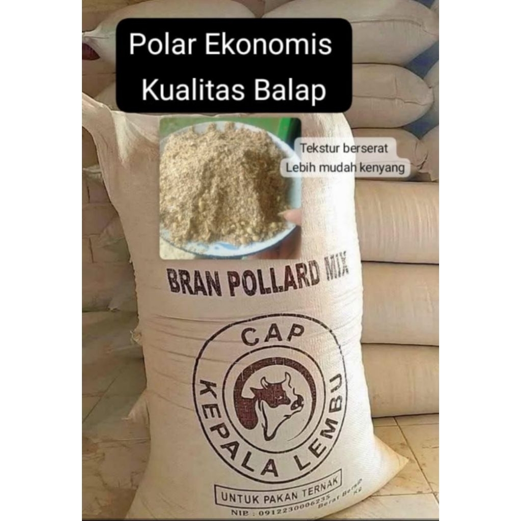 Pakanternak Brand polar Mix Cap Kepala Lembu . Polar pakan ternak Murah