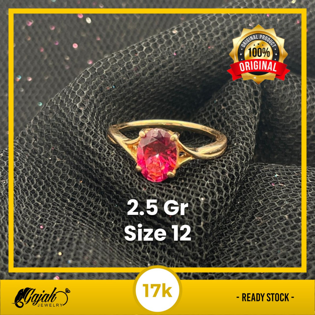 Cincin Emas 17K - Toko Emas Gajah - 2.5 Gram 4785